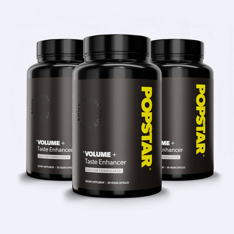 Popstar Volume + Taste | 3 Month Supply – Popstar Labs