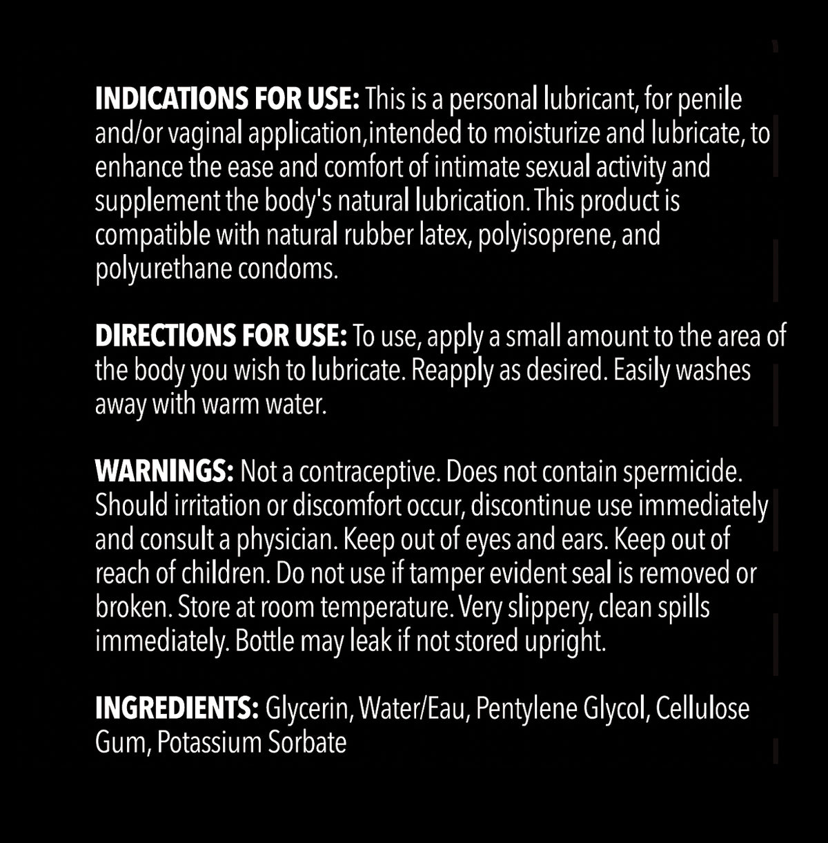 Popstar Water-Based Lube 3 oz – Popstar Labs